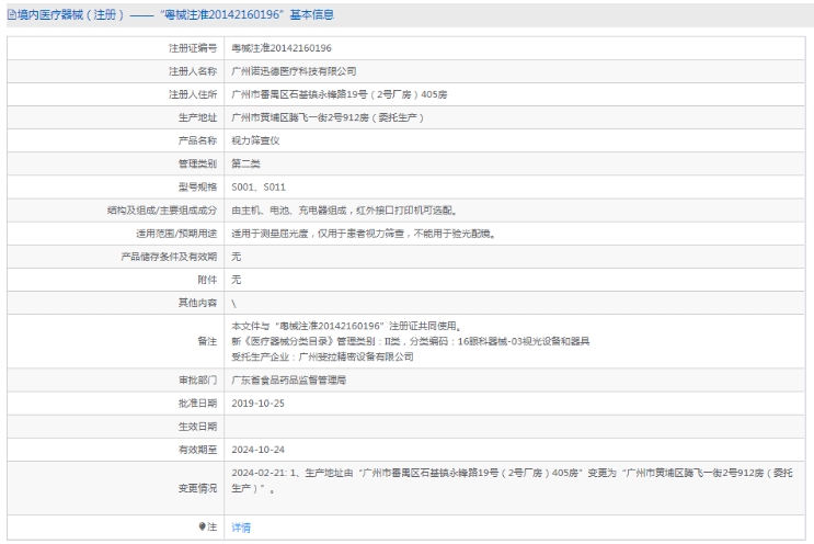 S011视力筛查仪诺迅德1